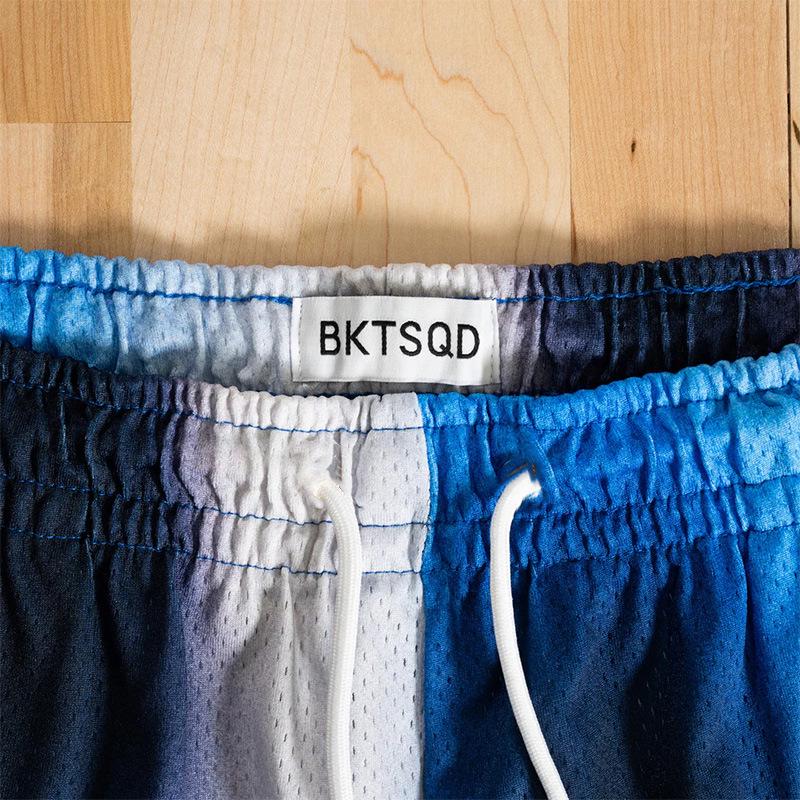 BKTSQD Men's Quick-Dry Mesh Basketball Shorts - Summer Loose-Fit Casual Pants