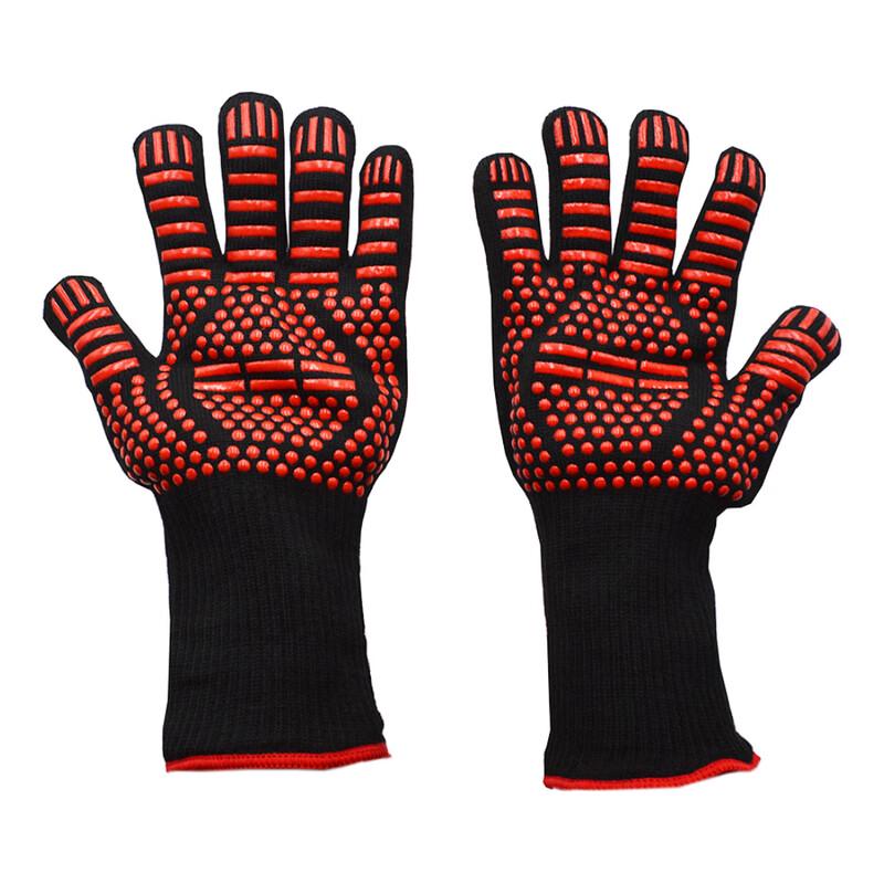 Heat Resistant Silicone BBQ & Oven Gloves One Size