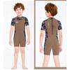2.5mm Neoprene Kids Shorty Wetsuit Snorkeling Surfing Diving Boys Thermal Rash Guard Summer Winter