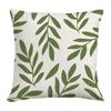 Simple Nordic Ins Style Home Pillow, Morandi Green Living Room Pillow, Soft Literary Abstract and Fresh Sofa Decoration