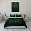 Intricate green Celtic knots. Bedding sets Duvet cover sets Duvet covers Pillowcases(1 * Duvet Cover 2 * Pillowcases without duvet insert)