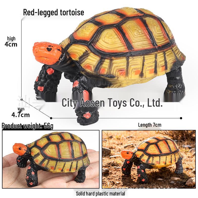 European & Indian Star Tortoise Simulation Toy for Car Decoration