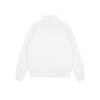 350g Heavyweight Stand Collar Half-Zip Hoodie for Outdoor Sports - Plain Color, High Quality, Spring & Autumn Wear