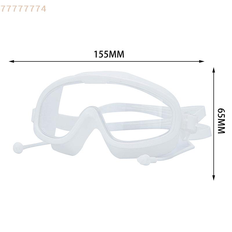 "2025 Antifog Large Frame Kids Swimming Goggles; Waterproof High Definition Swim Glasses, Quality Swim Gear.