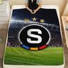 AC Sparta Praha logo  FlAannel Blanket, High quality Comfortable for All Seasons, Home Decor, Warmth and Comfort