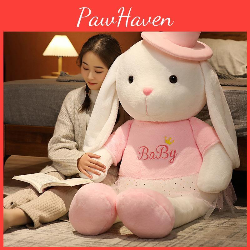 Ballet Cute Dress Rabbit Plush Toy Large Princess Muppet Valentine Day Girl Gift