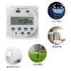 Neoteck Timer DC 12V Programmable Weekly Waterproof Cover Wire Connector Included Switch, 16A, Timer, &