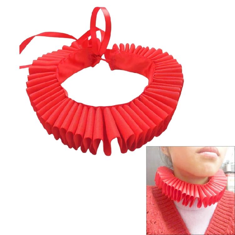 Elizabethan Ruff Collar Detachable Collar Victorian Styles Costume Collar Cosplay Accessory Neckwear for Stage Performer