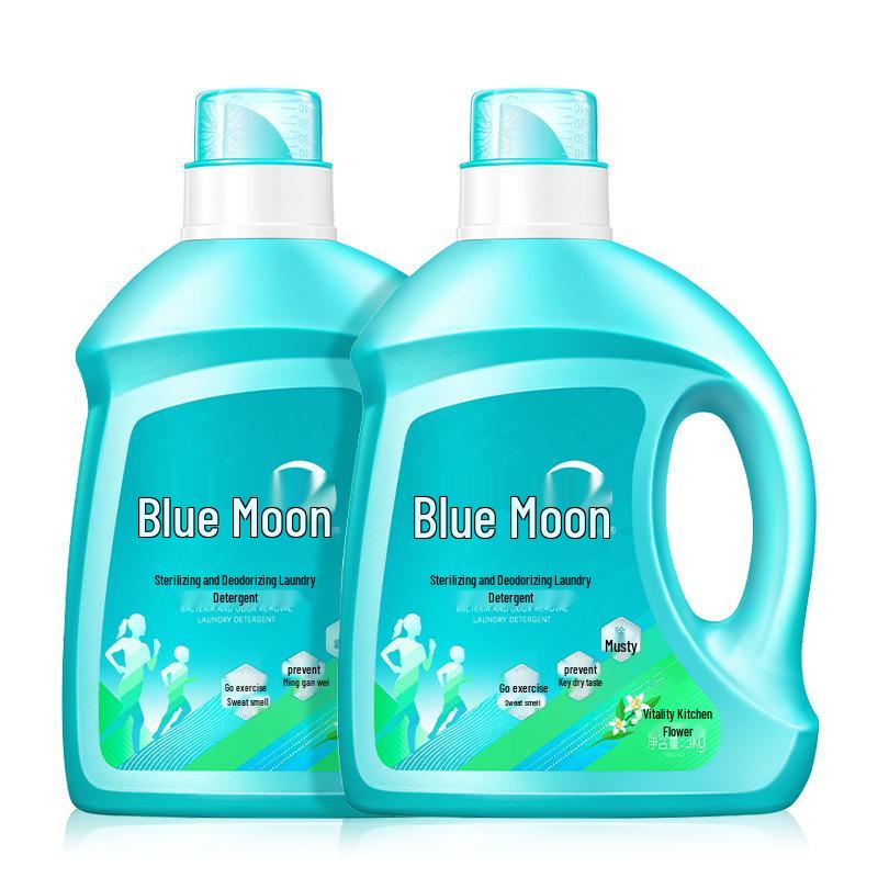 

Blue Moon Набор из 2 шт. Антибактериальный и дезодорирующий стиральный порошок, 3 кг каждый