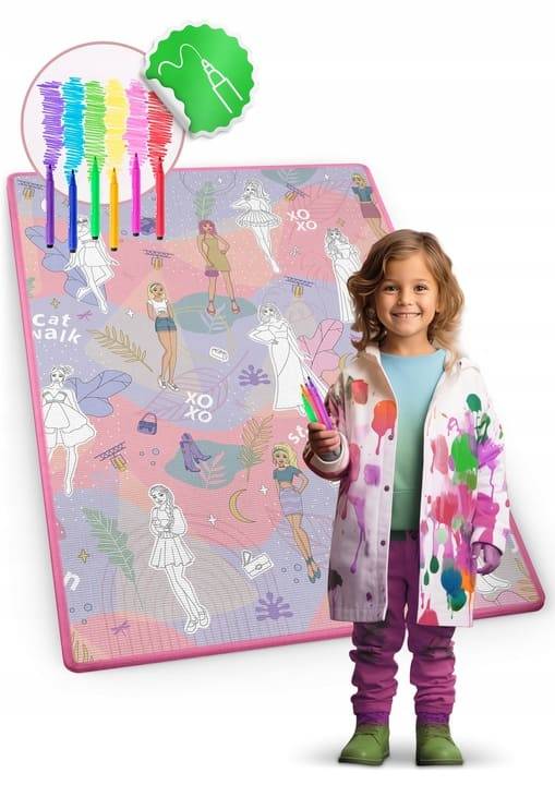 Fashion foam mat for painting - 200x120cm