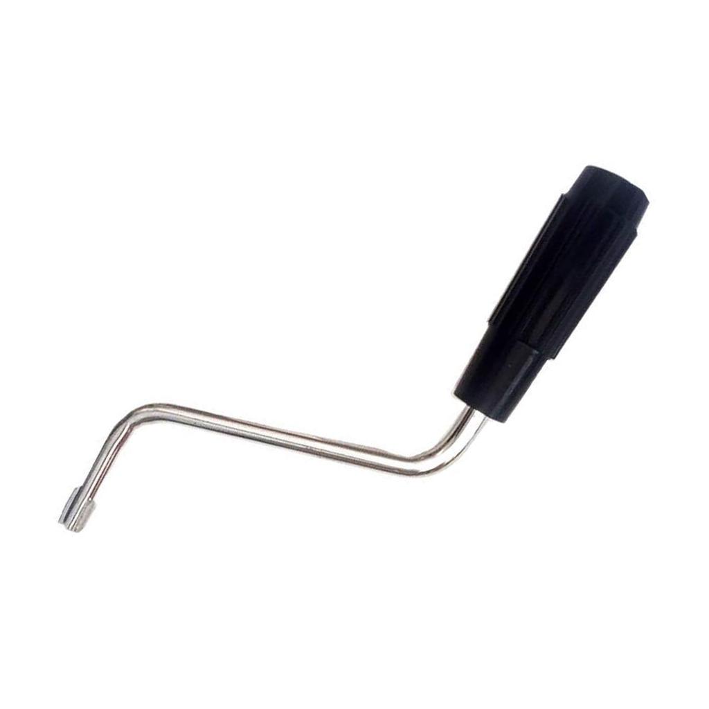 Universal Stainless Steel Hand Crank Handle For Manual Pasta Machine Replacement Quick Install Design Ergonomic Grip