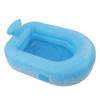 Inflatable Swimming Pool Cartoon Kiddie Blow Up Pool Household Bath Inflatable Pool Blue