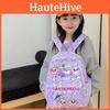Eggy Party Cartoon Backpack With Large Capacity For Kids School Education