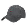 Vintage DTMF Debi Tirar Mas Fotos Baseball Cap Unisex Distressed Washed Headwear Bad Bunny Outdoor Summer Soft Hats Cap