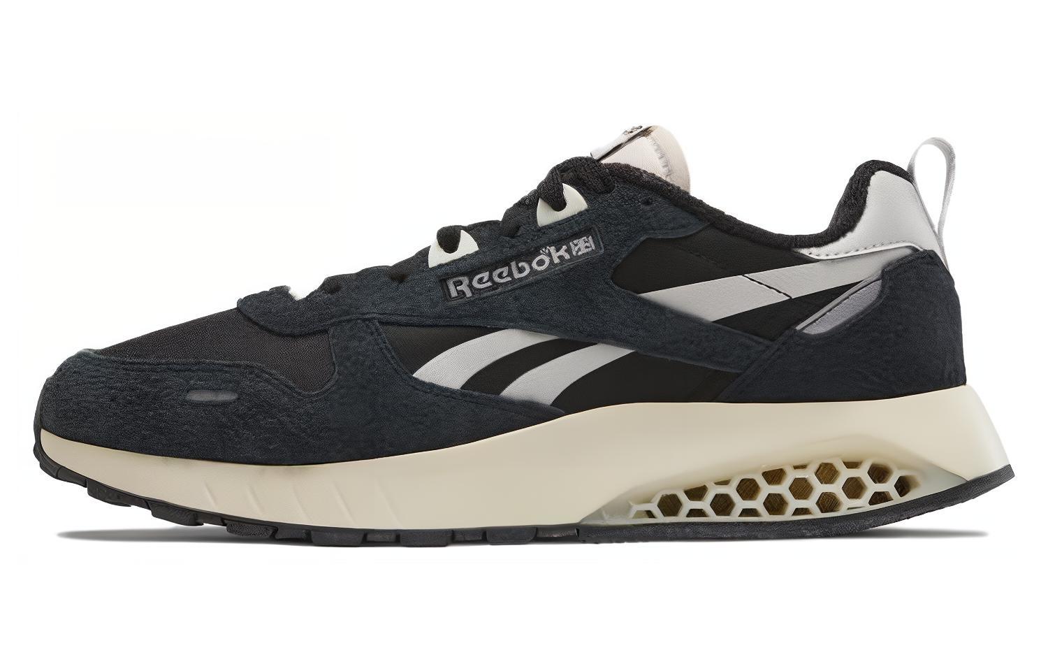 Reebok Classic Leather Hexalite Black Steely Fog 100032780 36