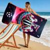 NUFC logo Print Beach Towel, Large Soft Quick Dry Towel for Beach Camping Swimming