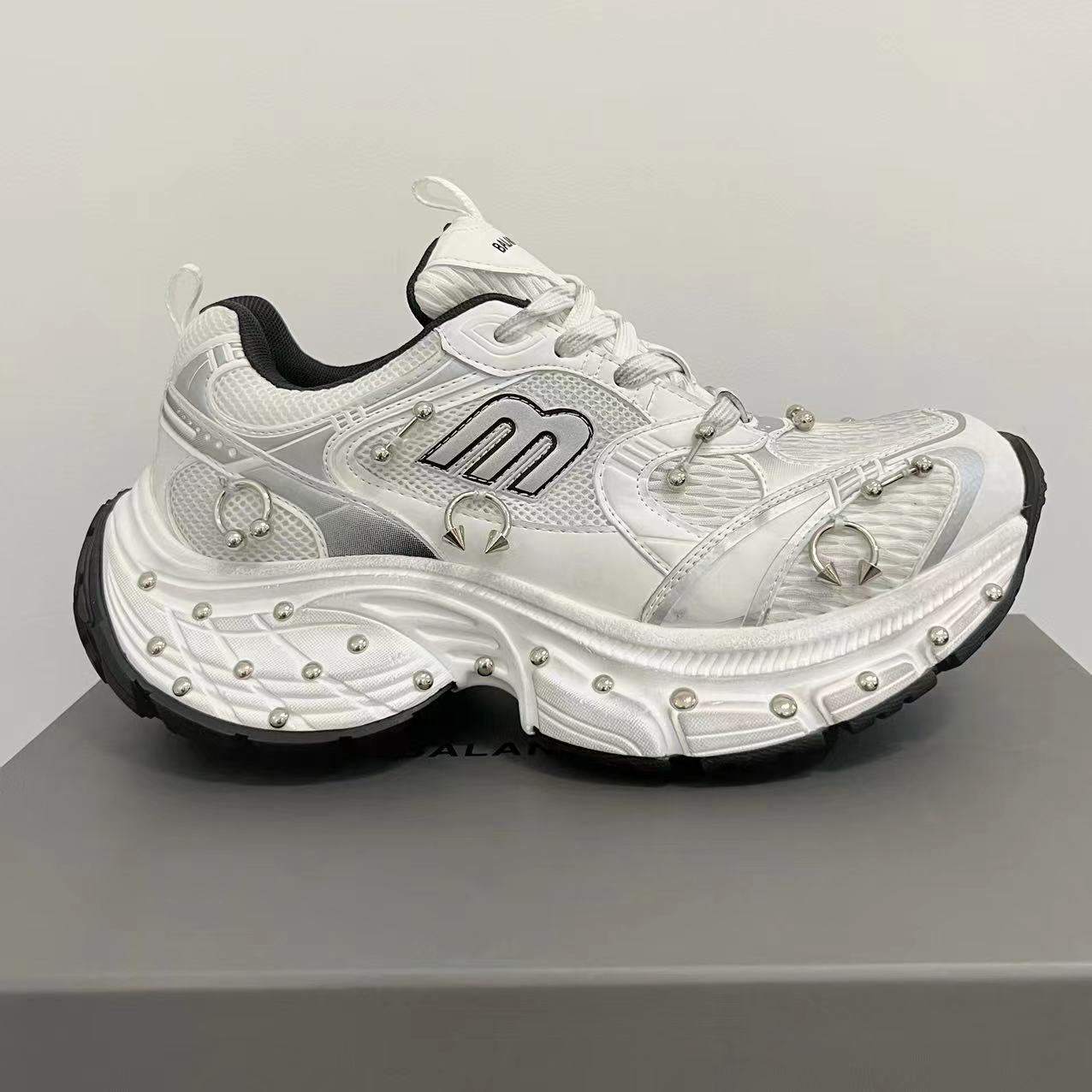2026 spring 10XL dad shoes rivets