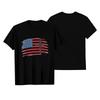 Unisex Round Neck Casual Printed Short-sleeved T-shirt Top