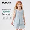 MOMOCO Girls' Fashionable Two-Piece Summer Outfit