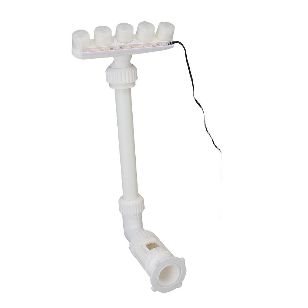 Pool Fountain Solar Powered LED RGB Colorful Pool Sprinkler with Remote Control APP for Underground Pond