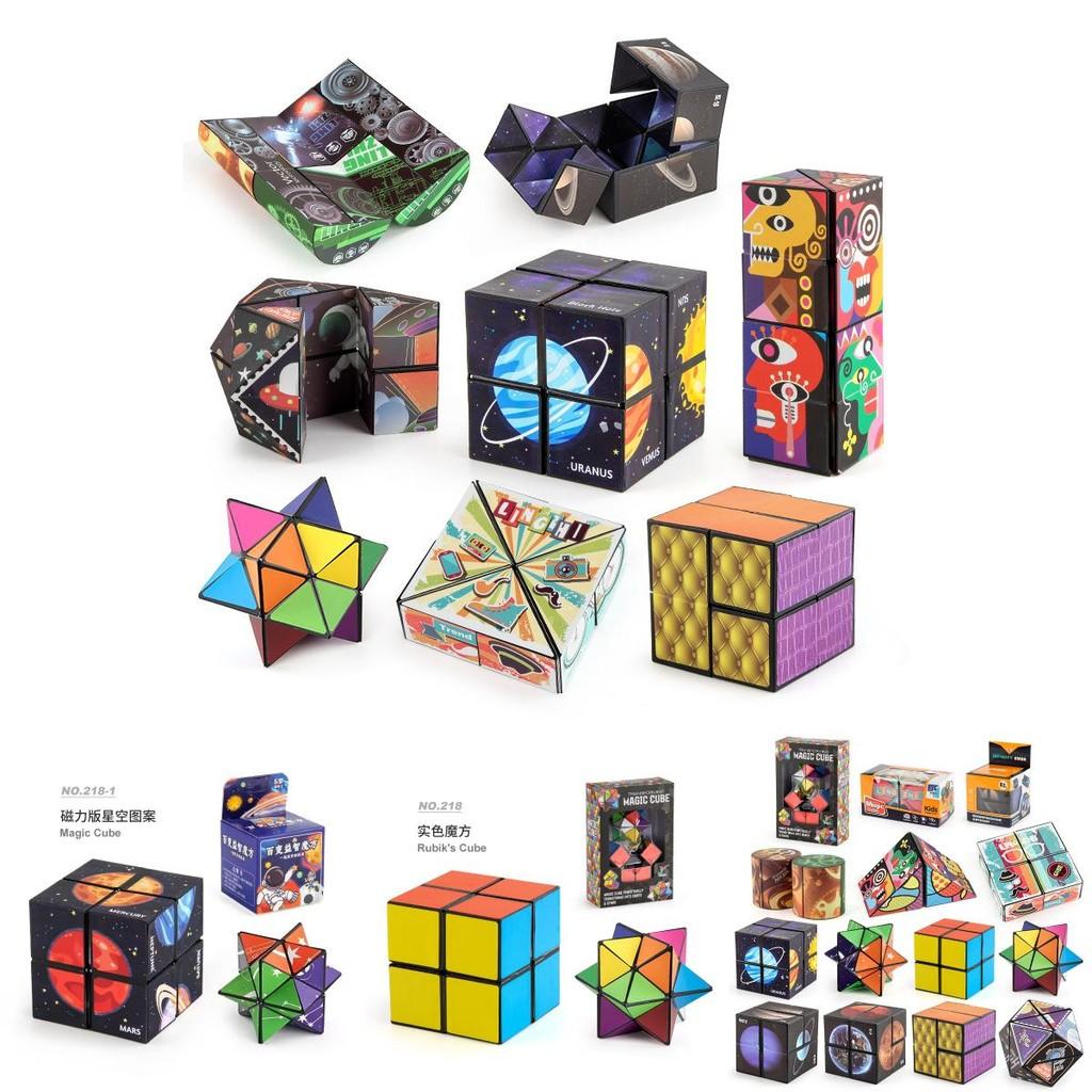 Versatile Magnetic Cube 3d Puzzle Premium Abs Material Stress Relief Toy Design