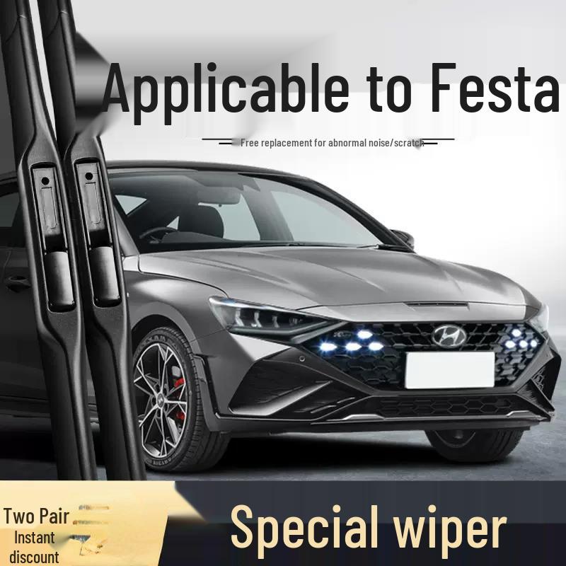 

2023 Hyundai Festa N Line Wiper Blades - Dedicated Car Accessories Frameless Wiper Blade