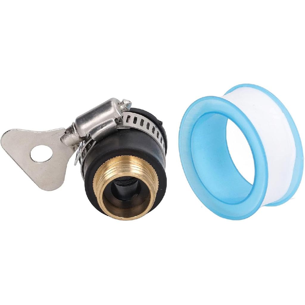 Faucet Connector Universal Tap Connector Adapter Sink Brass Garden Hose Attachment for Spray Bottles Garden Hose Splitters