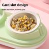 Dual-bowl Dog and Cat Automatic Drinking and Feeding Two-in-one Pet Water Bowl and Food Basin Integrated Design Feeding Bowl