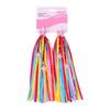 Fashion Bike Handlebar Streamers Colorful Bike Tassels Ribbon Funny Bicycles Ornaments for Girl Boys Easy To Use