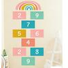 Number Wall Stickers Peel-off Repositionable Easy To Clean