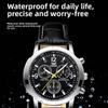 OPK Brand Waterproof Luminous Men's Automatic Quartz Watch Student Korean Version Digital Large Dial