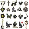 Mixed Color Cartoon Enamel Alloy Pendants for DIY Bracelets & Keychains