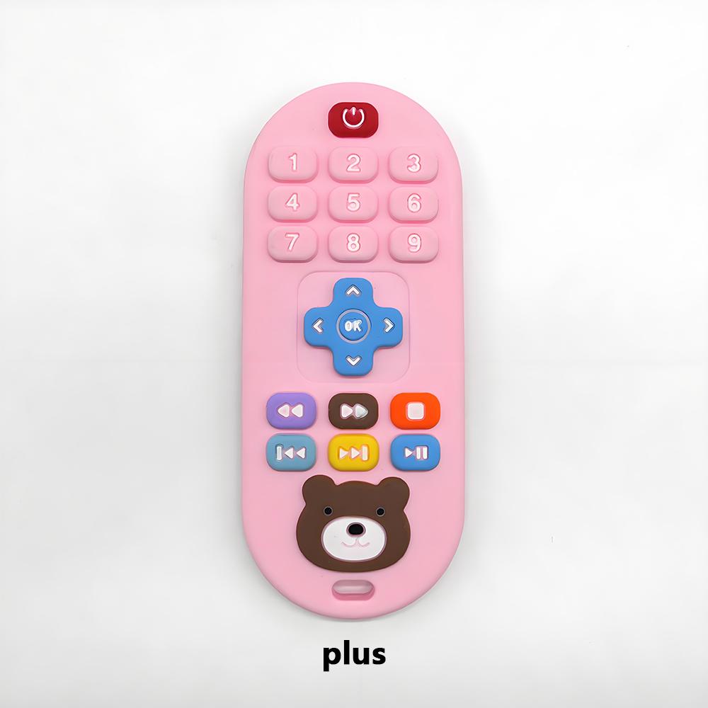 Food-Grade Remote Control Teether Plaything ideal for Children Anti-Feeding Simulation Soothing Teethers Infant Development