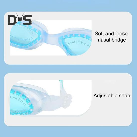 Ochelari de înot anti-aburire, fără scurgeri, ochelari de înot cu protecție completă din silicon, ochelari de piscină pentru bărbați, femei, tineri și adulți