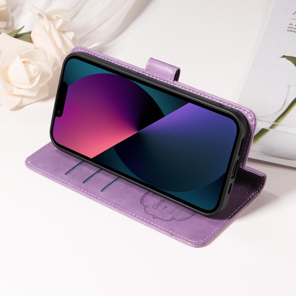 Kožené pouzdro pro TECNO Pova 7 5G s potiskem motýlů a květin, peněženka, kryt se stojánkem