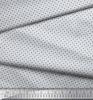 Soimoi Japan Crepe Satin Fabric Check Shirting Print Fabric by Metre 42 Inch