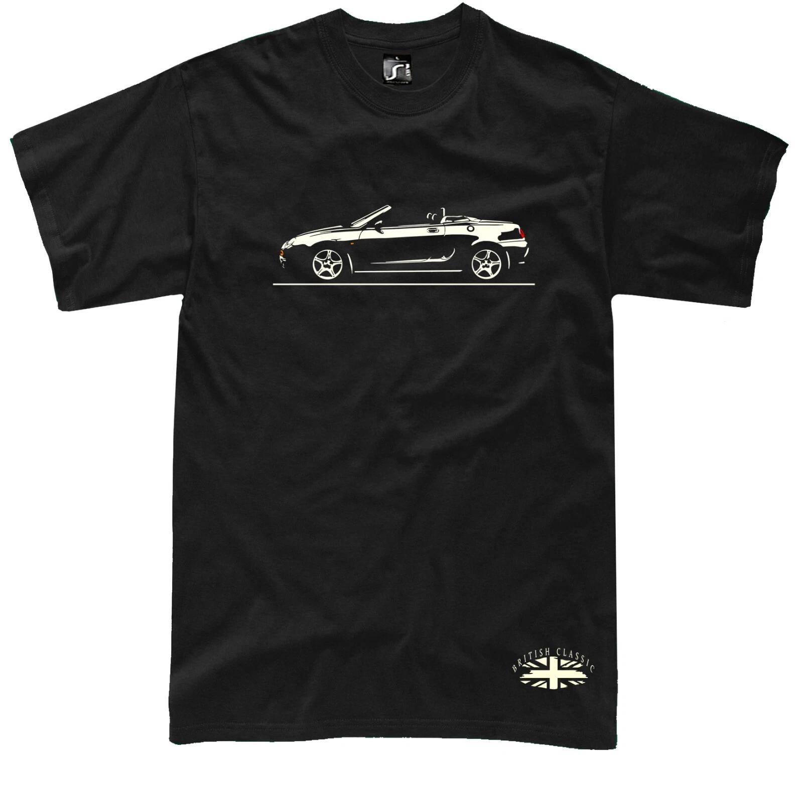 T-shirt mg f fans classic british roadster car XXL
