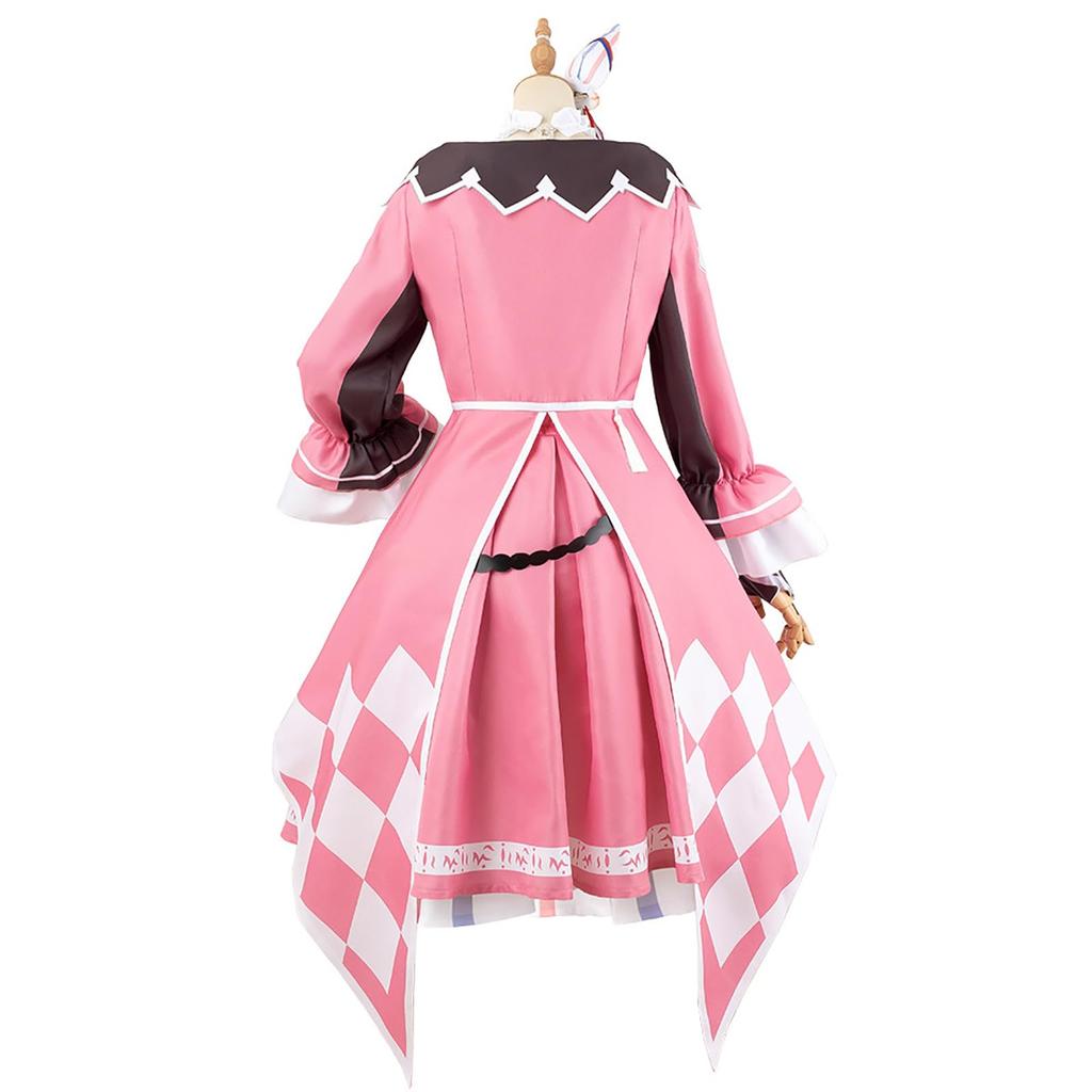 Uma Musume Wonder Acute Cosplay Halloween Anime Competizione Outfit Rosa [Milky Time]