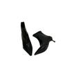 Autumn and Winter New Pointed High-heeled Thin Boots Women's French Thin-heeled Retro Rear Zipper Soft Leather Short Boots Elastic Fashion Boots