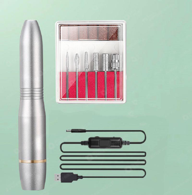 USB-Powered 25,000 RPM Nail Grinding & Polish Removal Pen with Digital Display & CE Certification