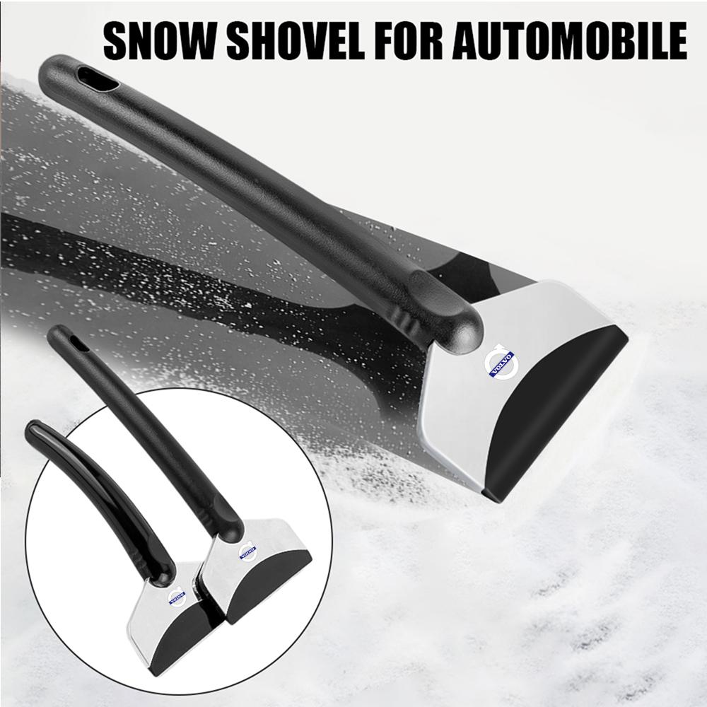 Car Snow Brush Cleaning Shovel Glass Ice Scrapers Tool Accessories For Volvo Rdesign Polestar AWD V50 S60 XC60 S40 XC40 XC90 V60