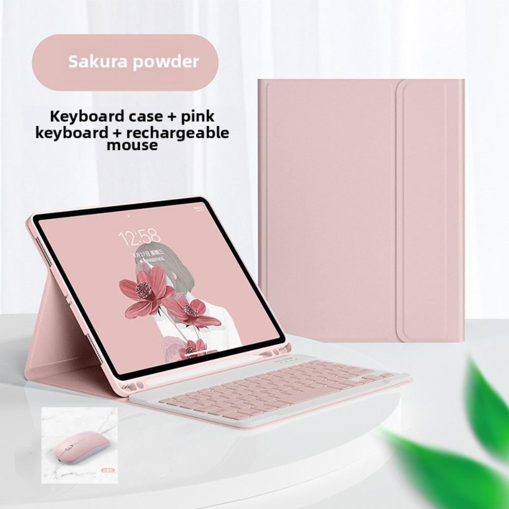Bluetooth Keyboard Case for iPad Pro 11 with Pencil Holder 10.2 Mouse Keyboard Combo Mini 6 Protective Cover