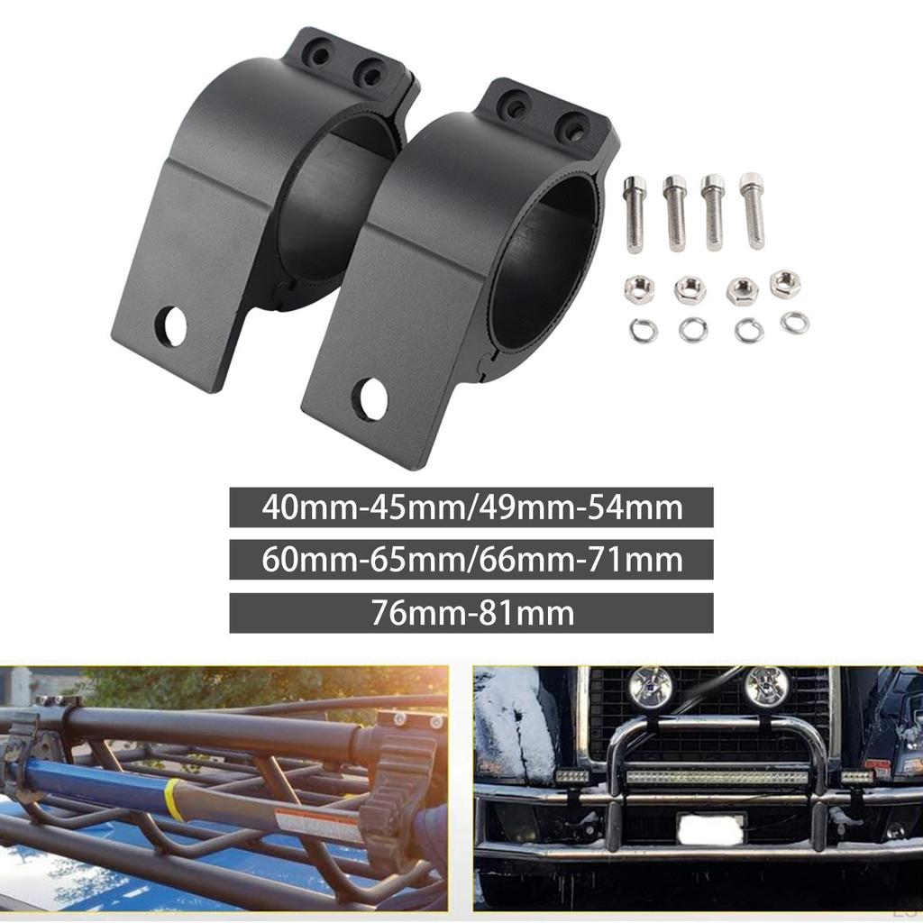 2 Bar Brackets, Directly Replace The Driving Light Bracket for UTV, Motorcycles, And .
