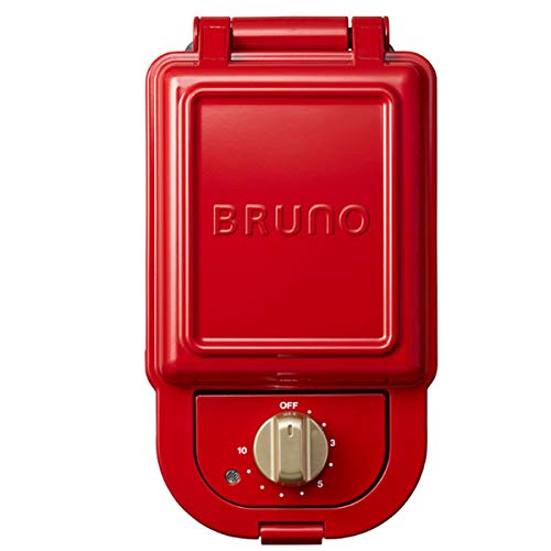 

BRUNO Hot Sand Maker Single (Red) BOE043-RD [Japan Domestic genuine products]