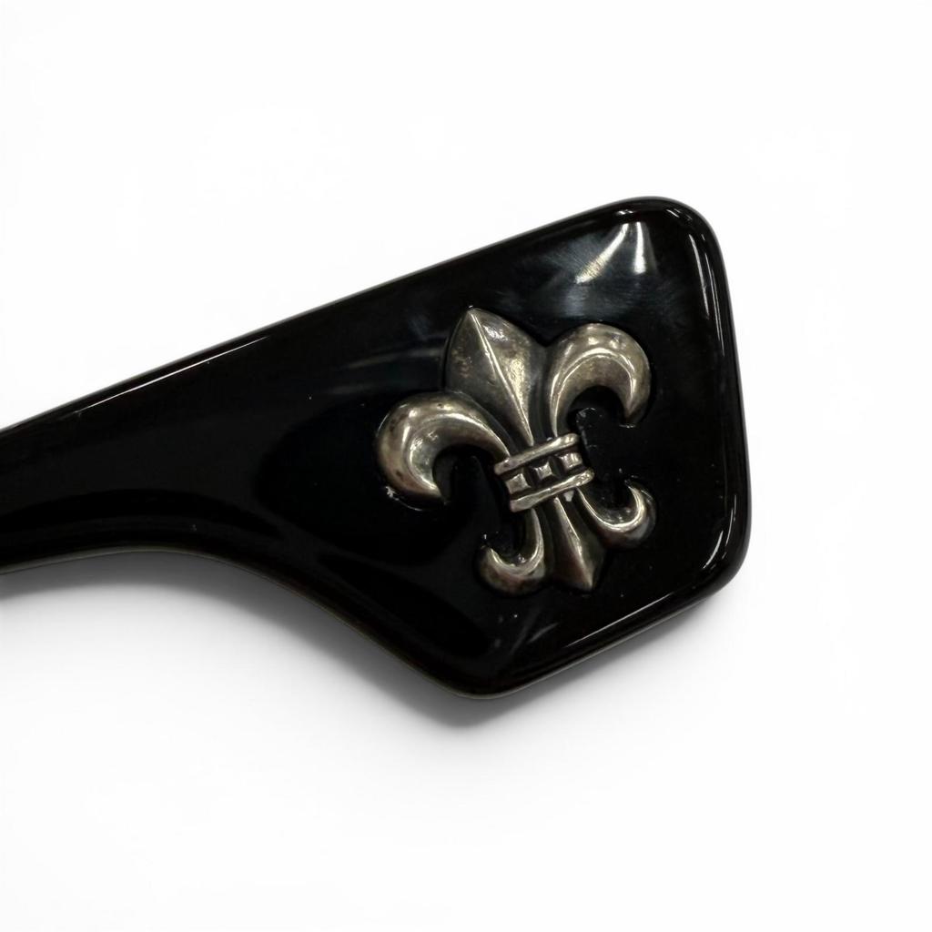 Very Good CHROME HEARTS sunglasses MORNING WOOD II black 925 Used