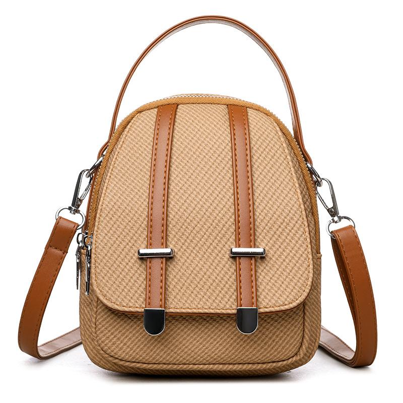 

Crossbody bag nylon shoulder bag casual handbag коричневый