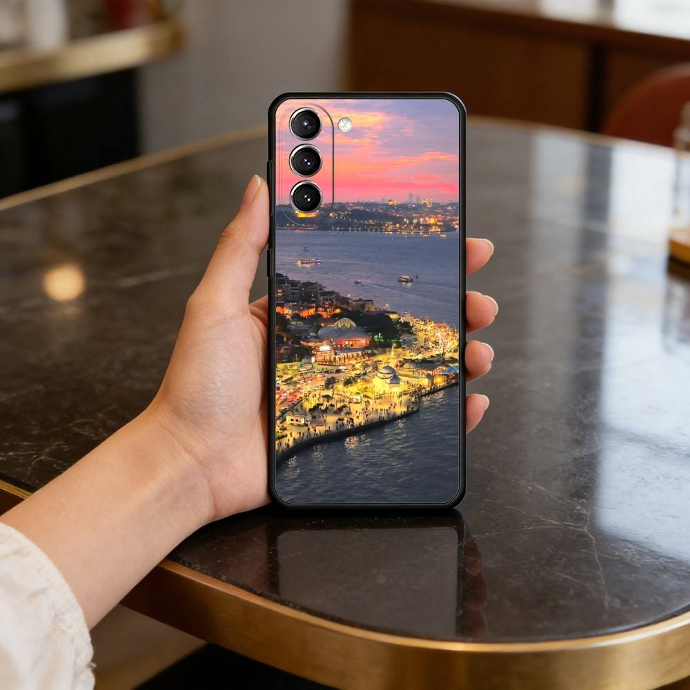 Turkey I-Istanbul S-Scenery Case for Samsung Galaxy S21 S25 FE S24 S23 Ultra S20 S9 S22 Plus S10 TPU Cover