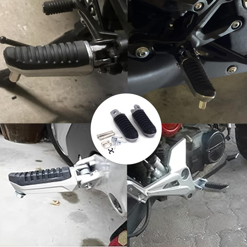 Footrests for The Front of Motorcycles Compatible with for SUZUKI Models GSX1300R from 1999 to 2012, GSX650 from 2008 to 2012, GSX1400 from 2002-2008