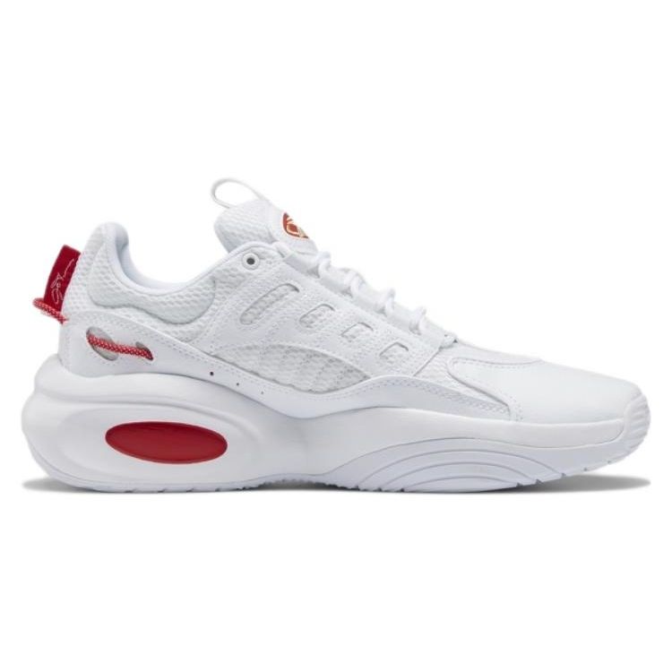 Reebok Solution Mid White Vector Red Unisex Sneakers Footwear-White Matte-Gold GX8926