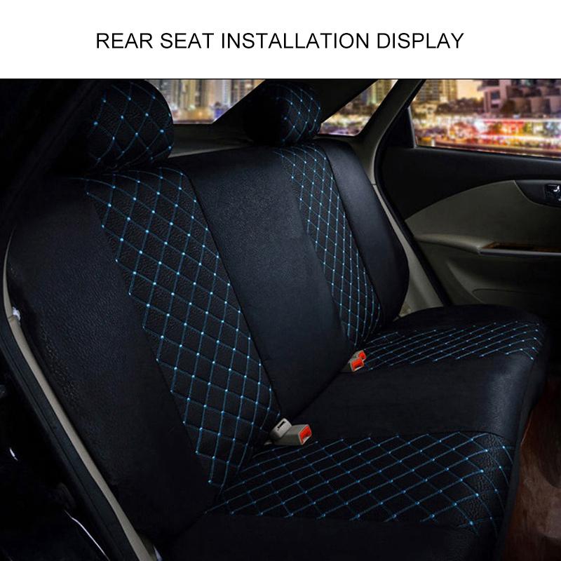 1 set Huse universale pentru scaune auto cu cinci locuri Huse pentru scaune auto față spate Huse de protecție potrivite Ford Focus Volkswagen